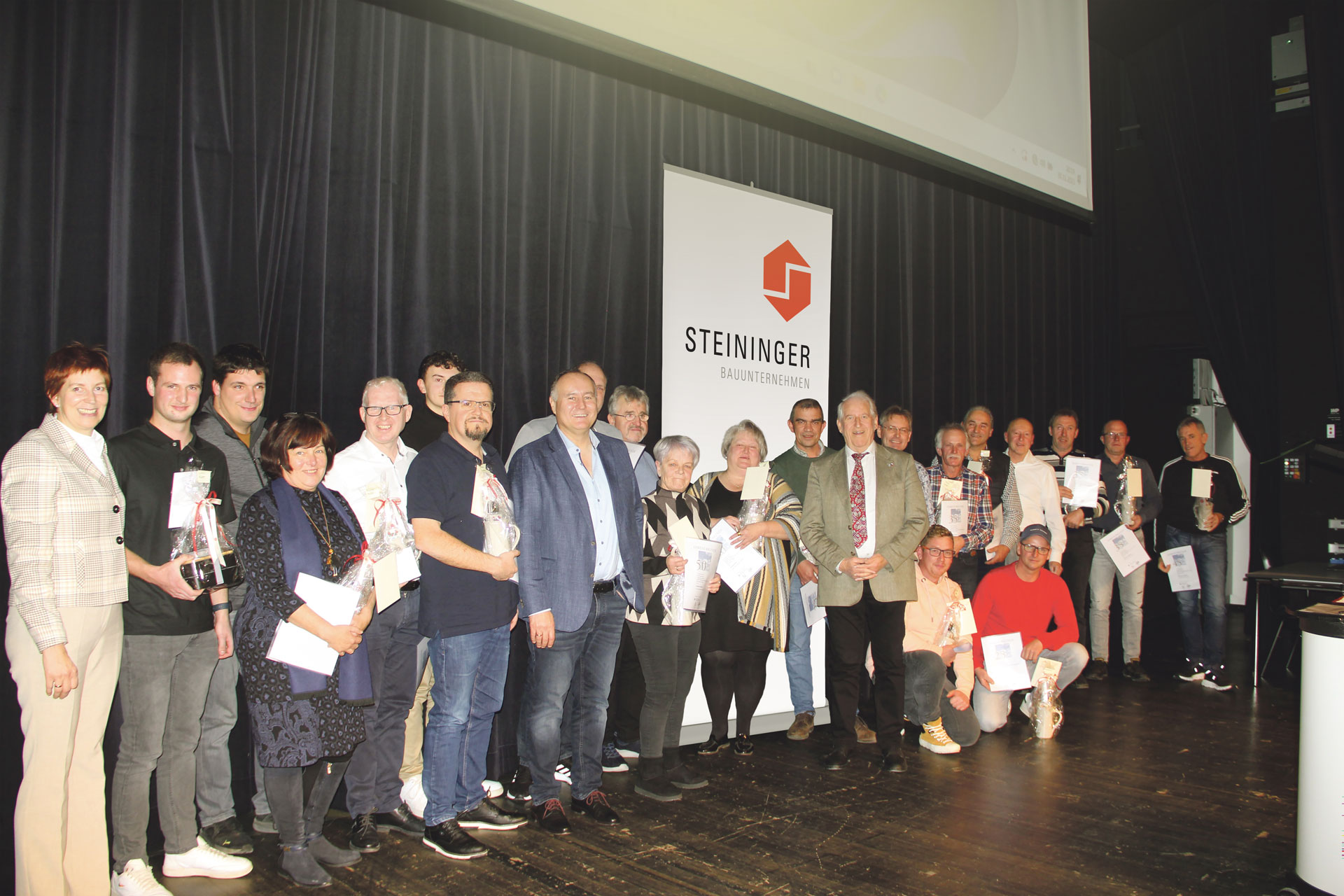 Gruppenbild Ehrungen