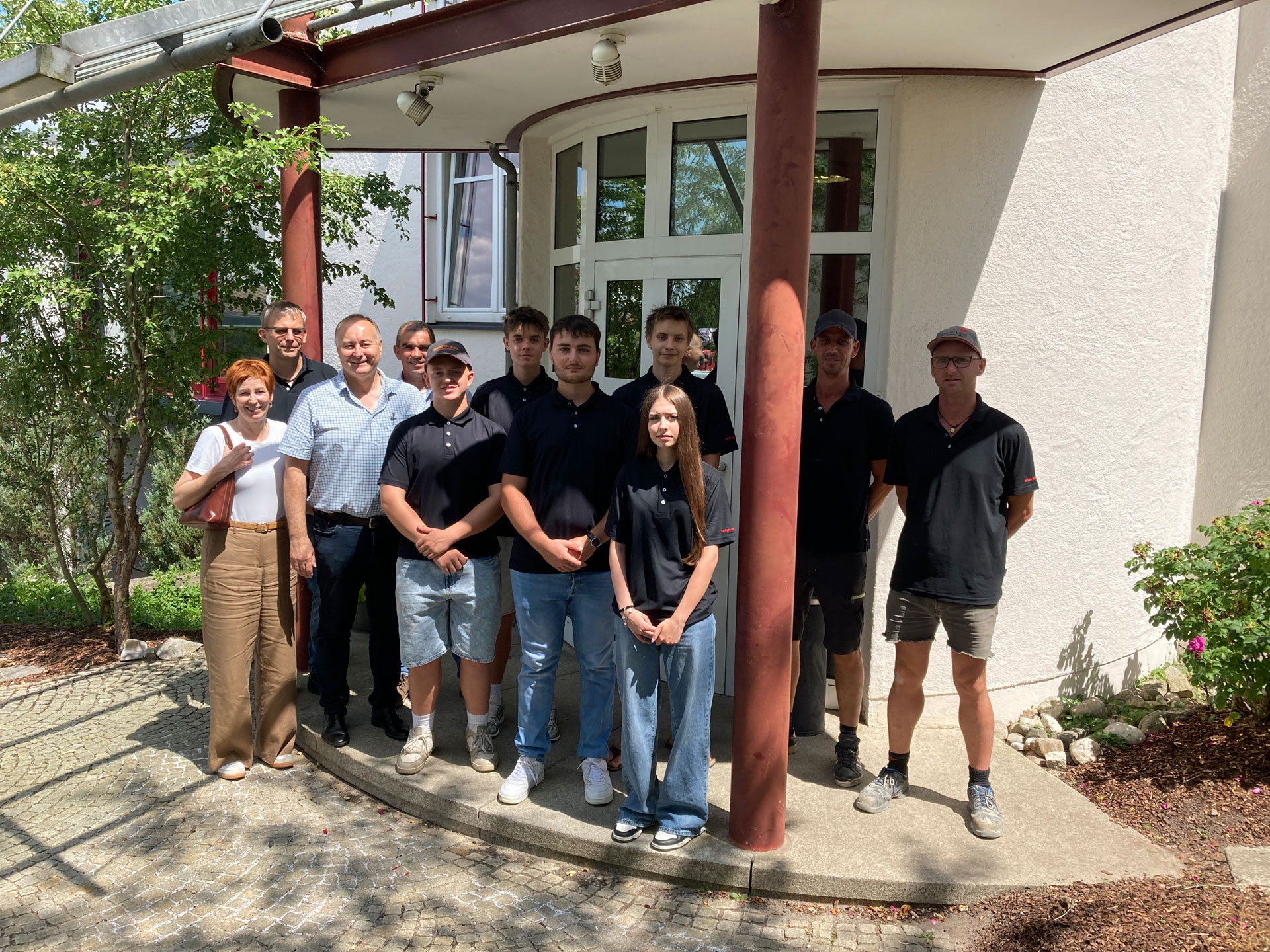 Gruppenbild neue Azubis 2025